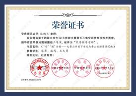 14届GIS大赛获奖教师证书-13 JA013太阳成tyc122cc集团张鹏飞